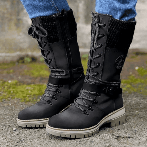 Arctica | Frostluxe Winter Lace-Up Boots