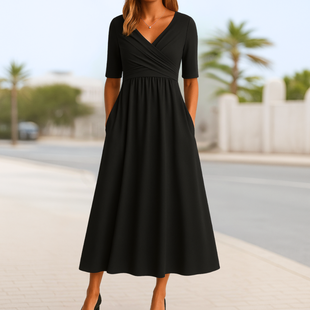 Leona | Elegant Midi Dress