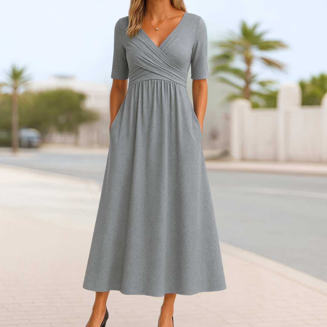 Leona | Elegant Midi Dress