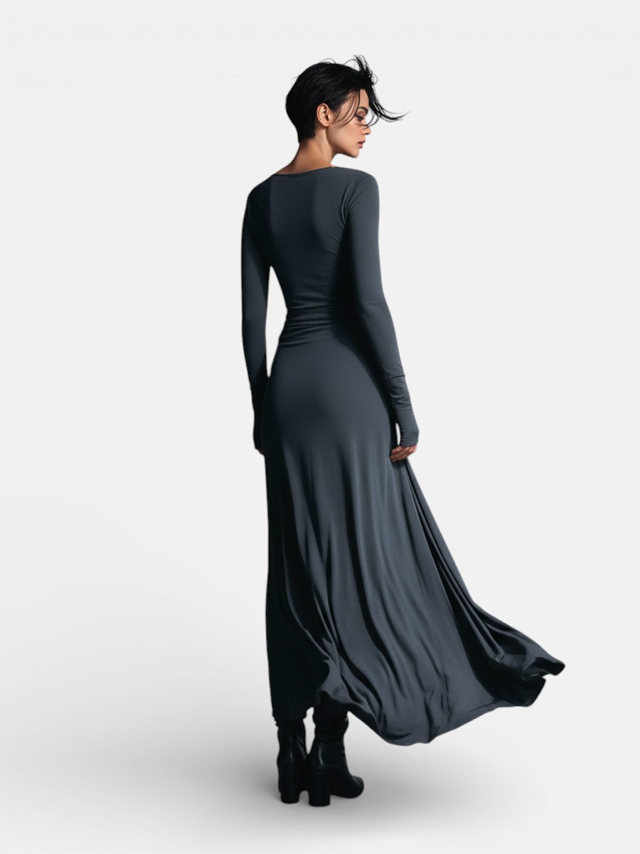 Natalia | Maxi Dress with Side Knot