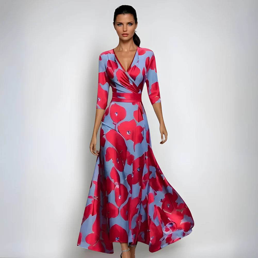 Emily | Elegant Floral Dress