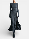 Natalia | Maxi Dress with Side Knot