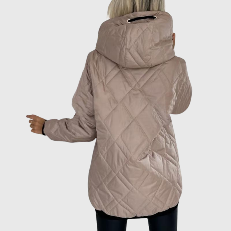 Lucia | Quilted Zip Jacket