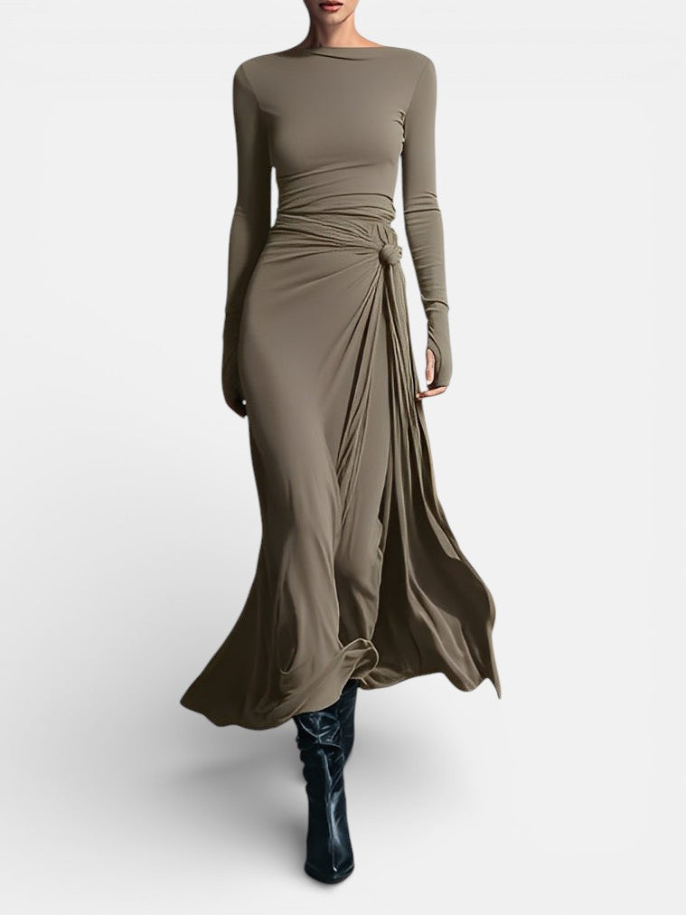 Natalia | Maxi Dress with Side Knot